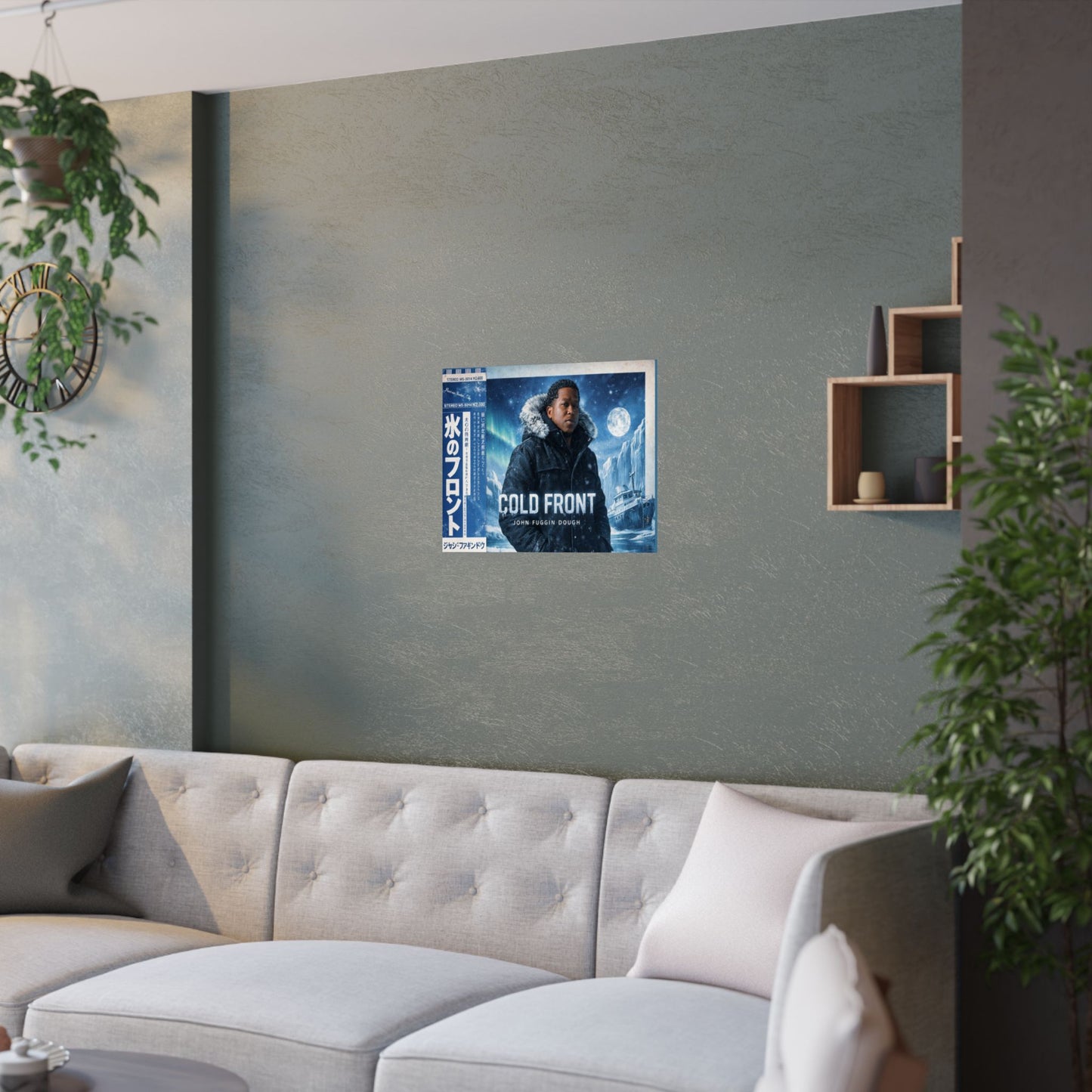 Cold Front Satin Poster